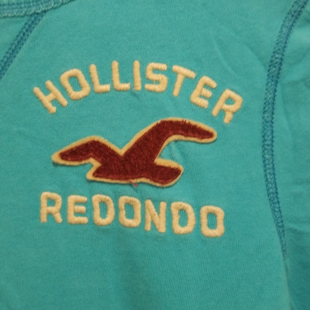 Men's Hollister sky blue long sleeve T-Shirt Sz S